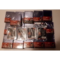Ultra Pro Lot of 16 Packs of 25 = 400 Regular 3x4 Top Loaders &400 Penny Sleeves